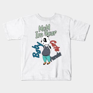 Cute panda Kids T-Shirt